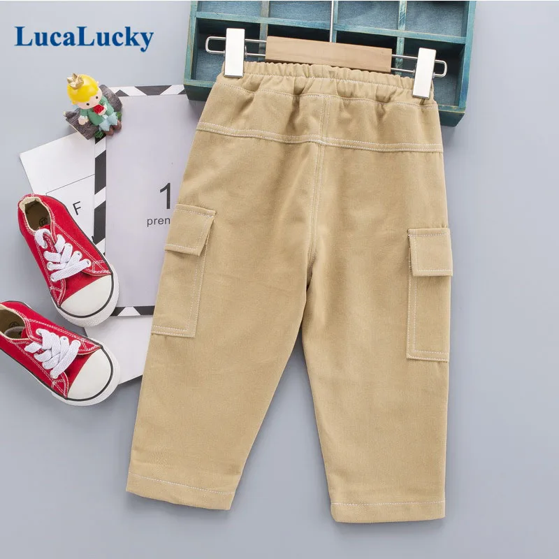 LucaLucky Baby Little Boys Sport Pants 2021 New Spring Kids Pocket Trousers Casual Toddler Pant Children Clothes Age 2-7 Years
LucaLucky Baby Little Boys Sport Pants 2021 New Spring Kids Pocket Trousers Casual Toddler Pant Children Clothes Age 2-7 Years