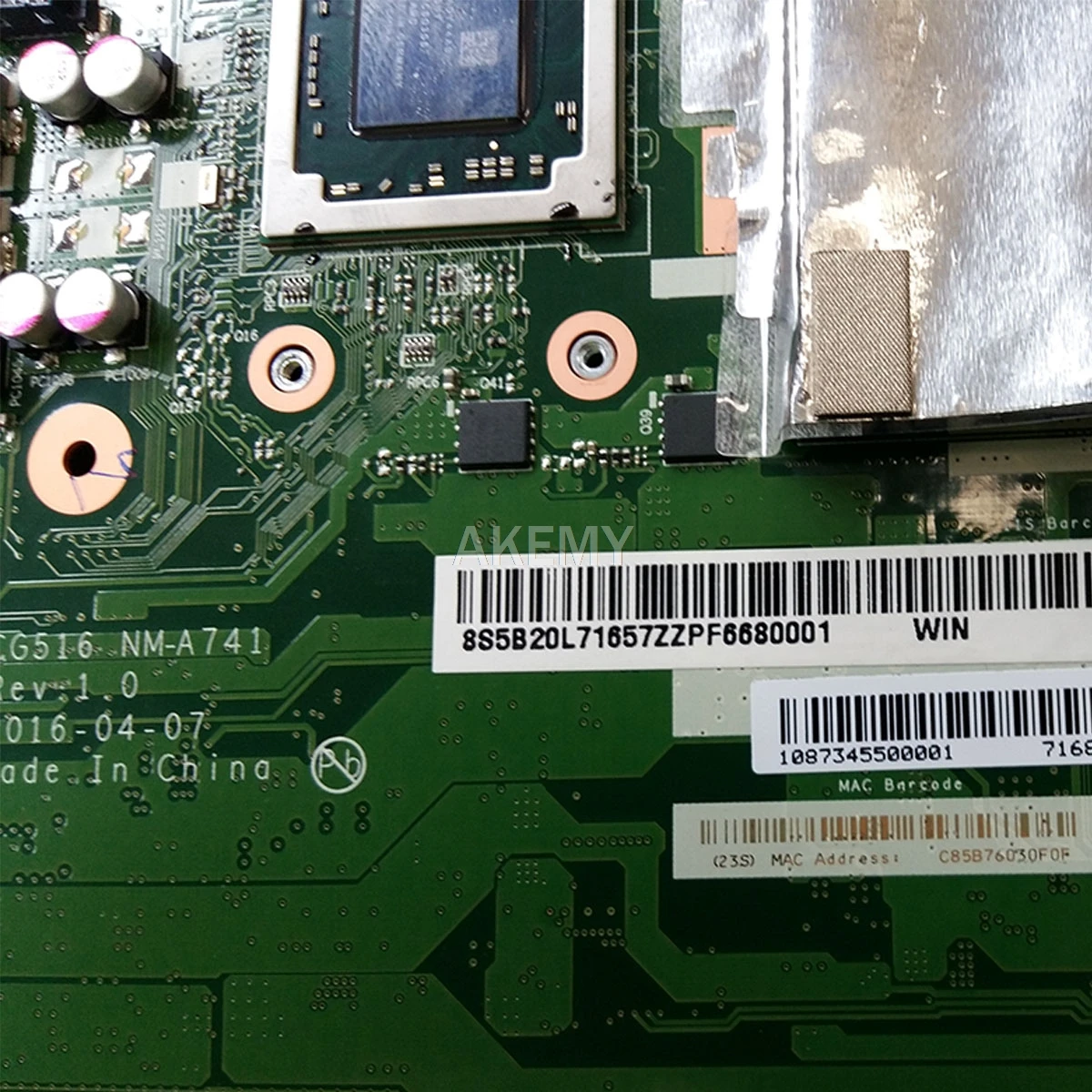 5B20L71644 For Lenovo Ideapad 310-15ABR Laptop Motherboard CG516 NM-A741 with AMD A12-9700P CPU 4G RAM
5B20L71644 For Lenovo Ideapad 310-15ABR Laptop Motherboard CG516 NM-A741 with AMD A12-9700P CPU 4G RAM