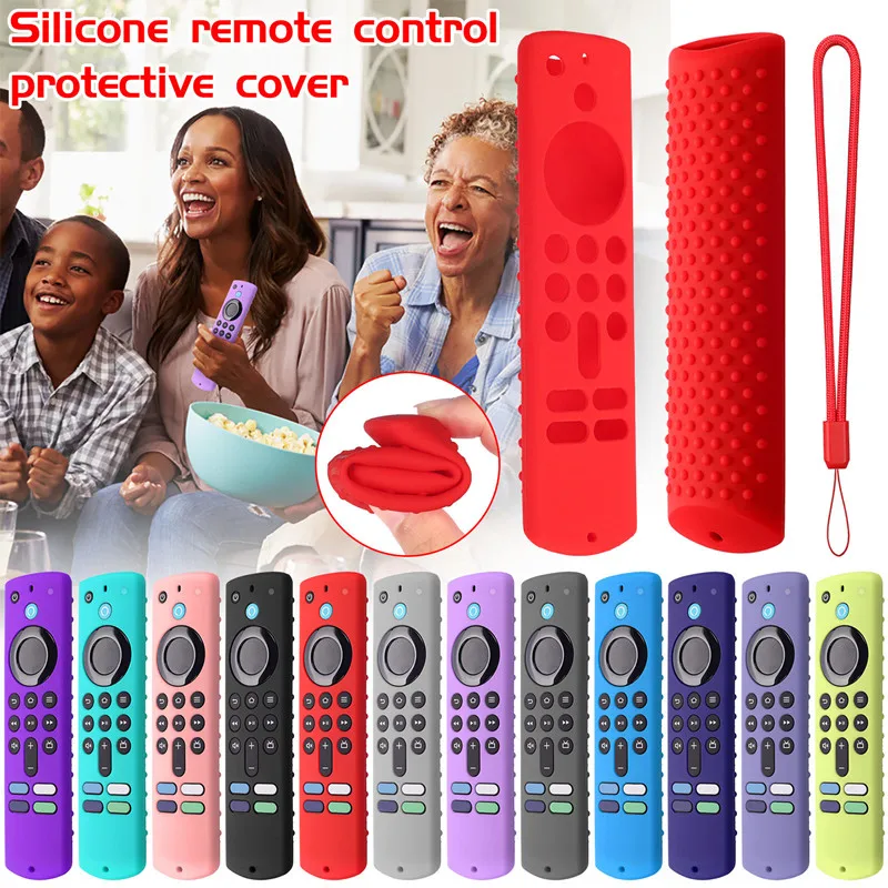 Silicone Remote Control Cover For Fire TV Stick 4K 3rd Gen 3rd Generation Cube Shockproof Anti-Slip Anti-Drop Remote Protector
Silicone Remote Control Cover For Fire TV Stick 4K 3rd Gen 3rd Generation Cube Shockproof Anti-Slip Anti-Drop Remote Protector