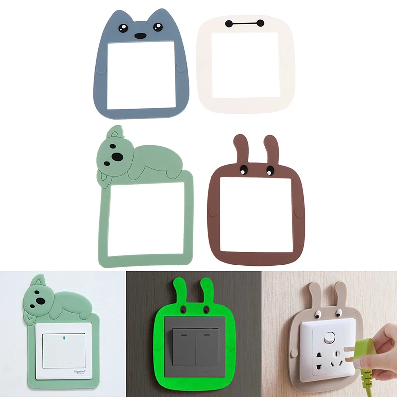 Cartoon Switch Cover Room Decor 3D Silicone On-off Switch Sticker Luminous No Glue Luminous On-off Switch Outlet Wall Sticker
Cartoon Switch Cover Room Decor 3D Silicone On-off Switch Sticker Luminous No Glue Luminous On-off Switch Outlet Wall Sticker