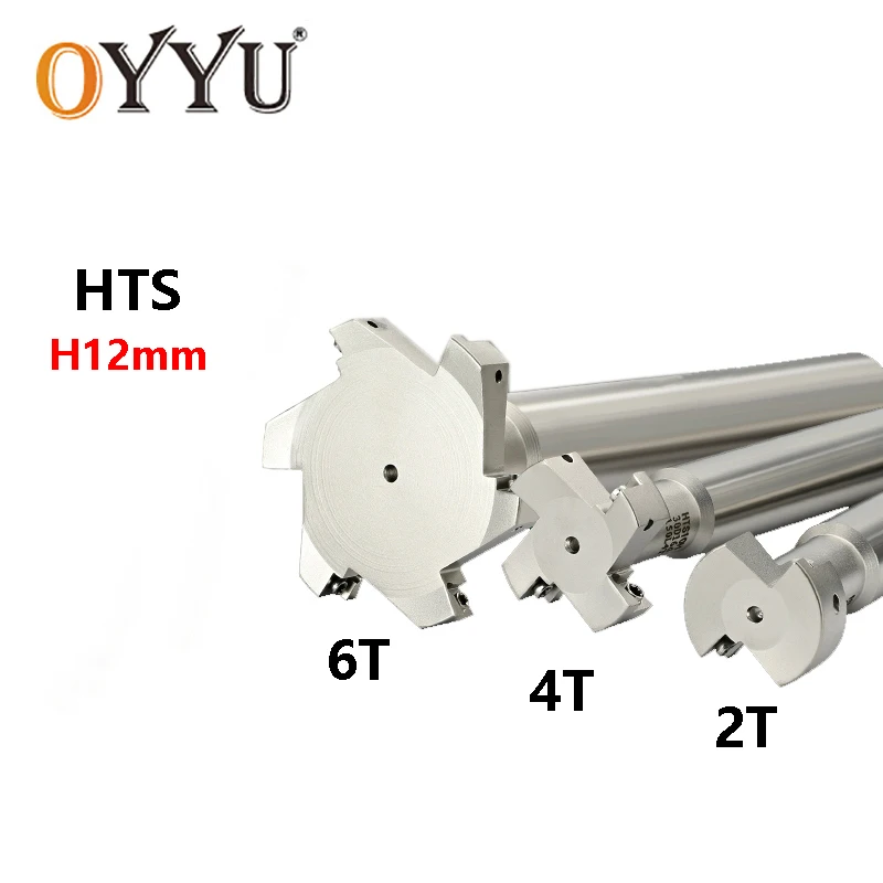 OYYU HTS H12 mm T-slot Milling Cutter Shank 30-80mm CNC Center End mill Carbide Inserts CPMT080204 HTS-40-H12-C20-150-4T
OYYU HTS H12 mm T-slot Milling Cutter Shank 30-80mm CNC Center End mill Carbide Inserts CPMT080204 HTS-40-H12-C20-150-4T