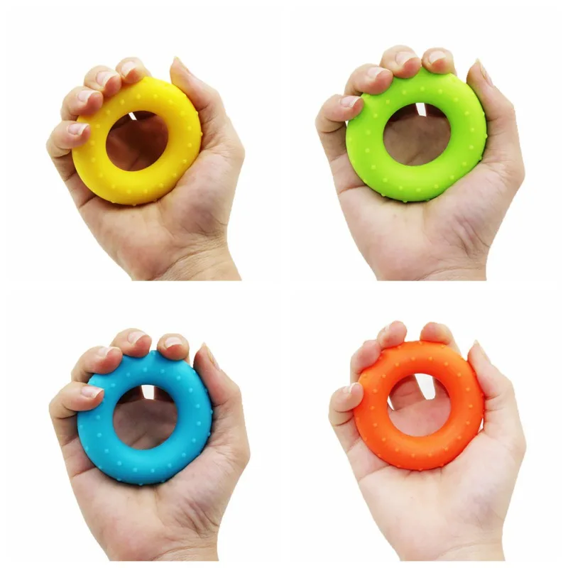 Silica Gel Portable Hand Grip Ring Carpal Expander Finger Strength Rehabilitation Stress Ring Forearm Ring Exercisers
Silica Gel Portable Hand Grip Ring Carpal Expander Finger Strength Rehabilitation Stress Ring Forearm Ring Exercisers