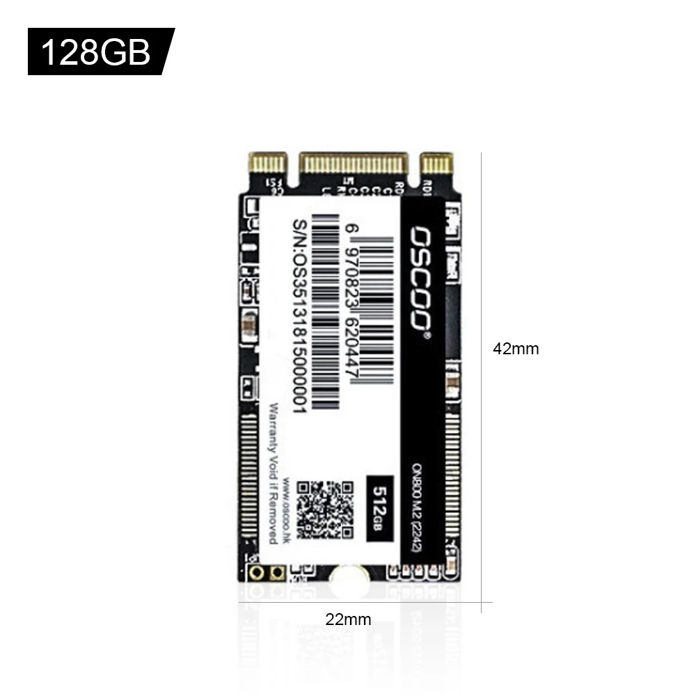 

Твердотельный накопитель OSCOO ON800 MLC 2246XT M.2 NGFF SSD, высокоскоростной, SATA3, 6 ГБ/сек., 128 Гб/256 ГБ/512 ГБ, жесткий диск для ноутбука