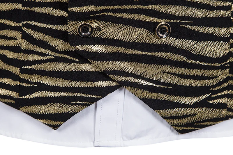 Vest Men Fashion Bronzing Printing Slim Casual Vests Male Personality Party Dress Top Spring New Arrival 2020
Vest Men Fashion Bronzing Printing Slim Casual Vests Male Personality Party Dress Top Spring New Arrival 2020