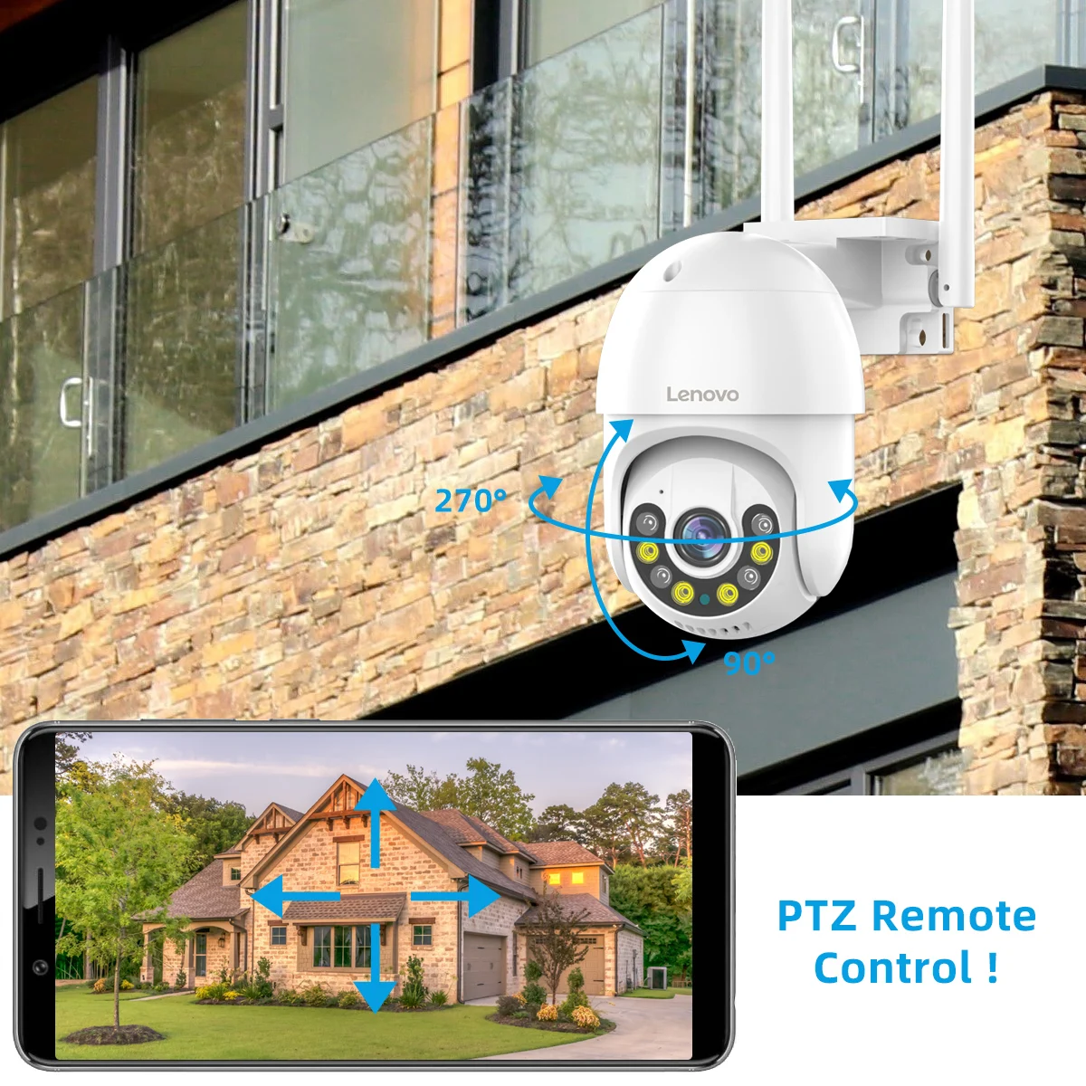 lenovocmara-de-seguridad-ip-ptz-de-3mp5mp-videocmara-inalmbrica-de-ia-audio-para-exteriores-impermeable-visin-nocturna-ir-videovigilancia-moviles-y-tabletas-mas-baratos