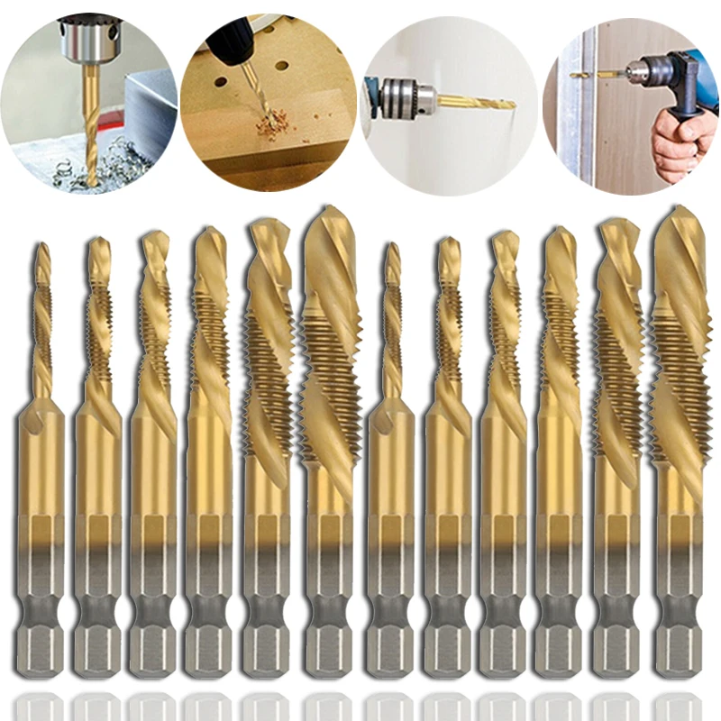 1/6 шт., шестигранный хвостовик с титановым покрытием
1/6 шт., шестигранный хвостовик с титановым покрытием