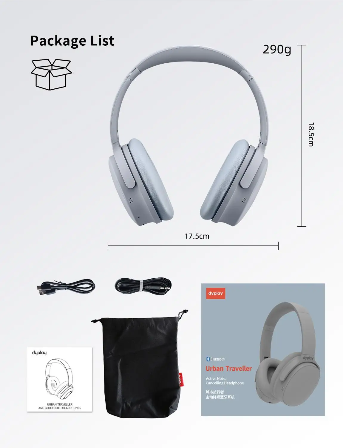 Active Noise Cancelling ANC Headphones Wireless Bluetooth V5.0 Portable Headset APTX Upgrade 2.0 Earphones For Phones Computer
Active Noise Cancelling ANC Headphones Wireless Bluetooth V5.0 Portable Headset APTX Upgrade 2.0 Earphones For Phones Computer