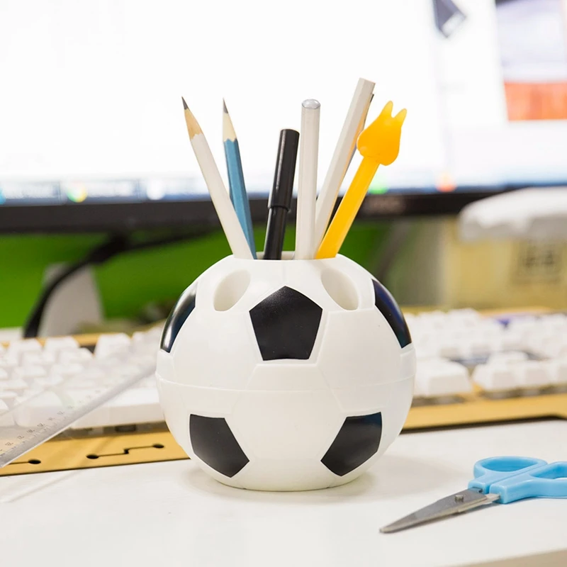 1PC Football Modeling Multi-function Toothbrush Holder Creative Pen Container Pen Holders Gift Office Organizer School
1PC Football Modeling Multi-function Toothbrush Holder Creative Pen Container Pen Holders Gift Office Organizer School
