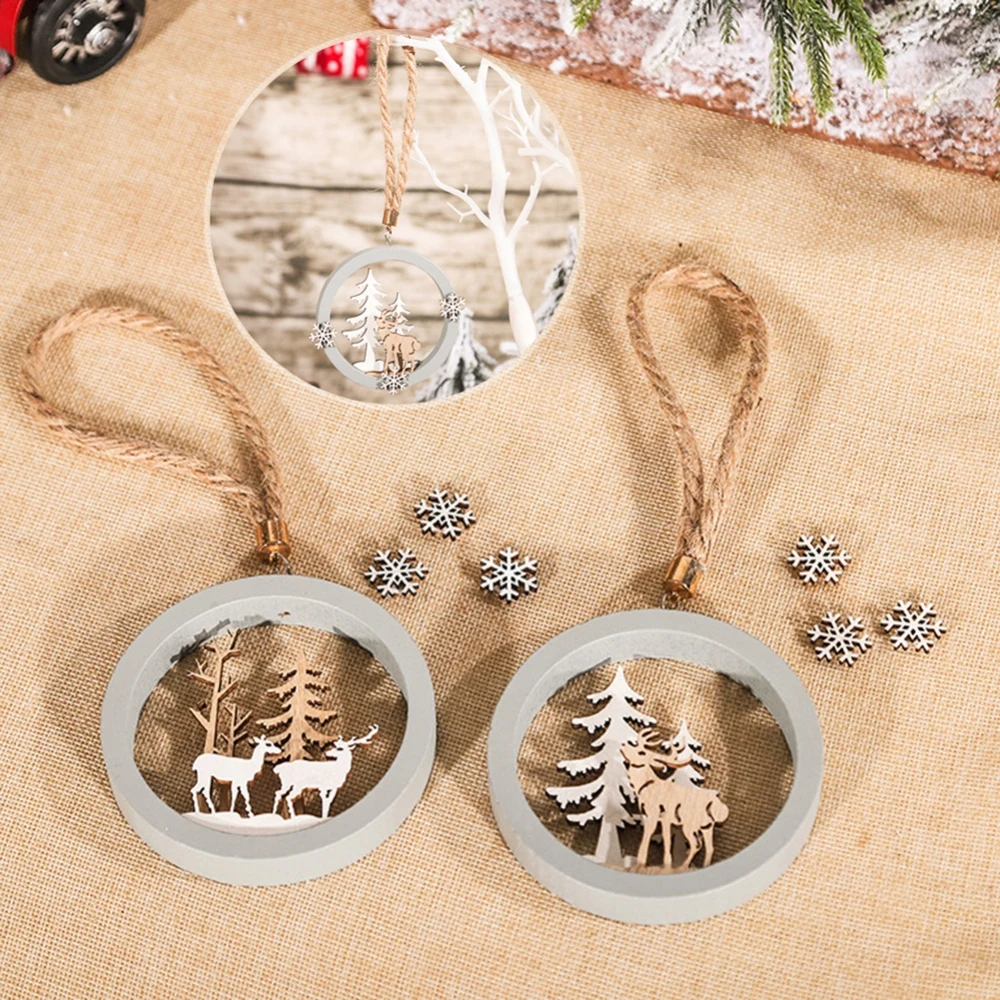 Christmas Ornament Creative Three-Dimensional Elk Doll Pendant Christmas Tree Hanging Christmas Wooden Pendant Crafts
Christmas Ornament Creative Three-Dimensional Elk Doll Pendant Christmas Tree Hanging Christmas Wooden Pendant Crafts