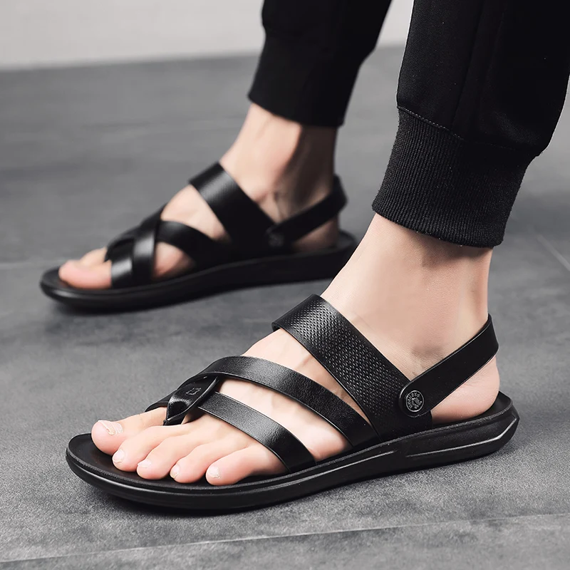 Men Shoes Summer Men Sandals Leather Fashion Shoes Tenis Masculino Adulto Breathable Beach Sandals for Men Zapatillas De Hombre
Men Shoes Summer Men Sandals Leather Fashion Shoes Tenis Masculino Adulto Breathable Beach Sandals for Men Zapatillas De Hombre
