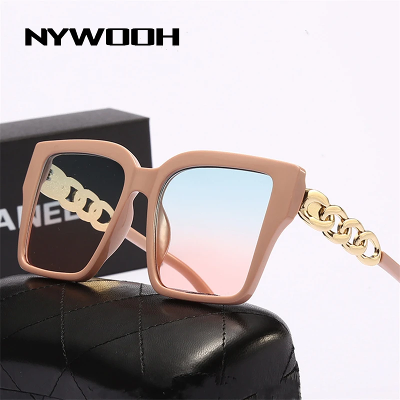 NYWOOH 2021 Oversized Square Sunglasses Women Luxury Designer Fashion Blue Pink Gradient Sun Glasses Shades Eyewear for Ladies
NYWOOH 2021 Oversized Square Sunglasses Women Luxury Designer Fashion Blue Pink Gradient Sun Glasses Shades Eyewear for Ladies