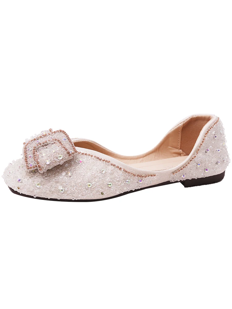 Shallow Mouth Soft Korean Shoes Square Toe All-Match Female Footwear Crystal Elegant Women's Moccasins Casual Sneaker 2021 New D
Shallow Mouth Soft Korean Shoes Square Toe All-Match Female Footwear Crystal Elegant Women's Moccasins Casual Sneaker 2021 New D