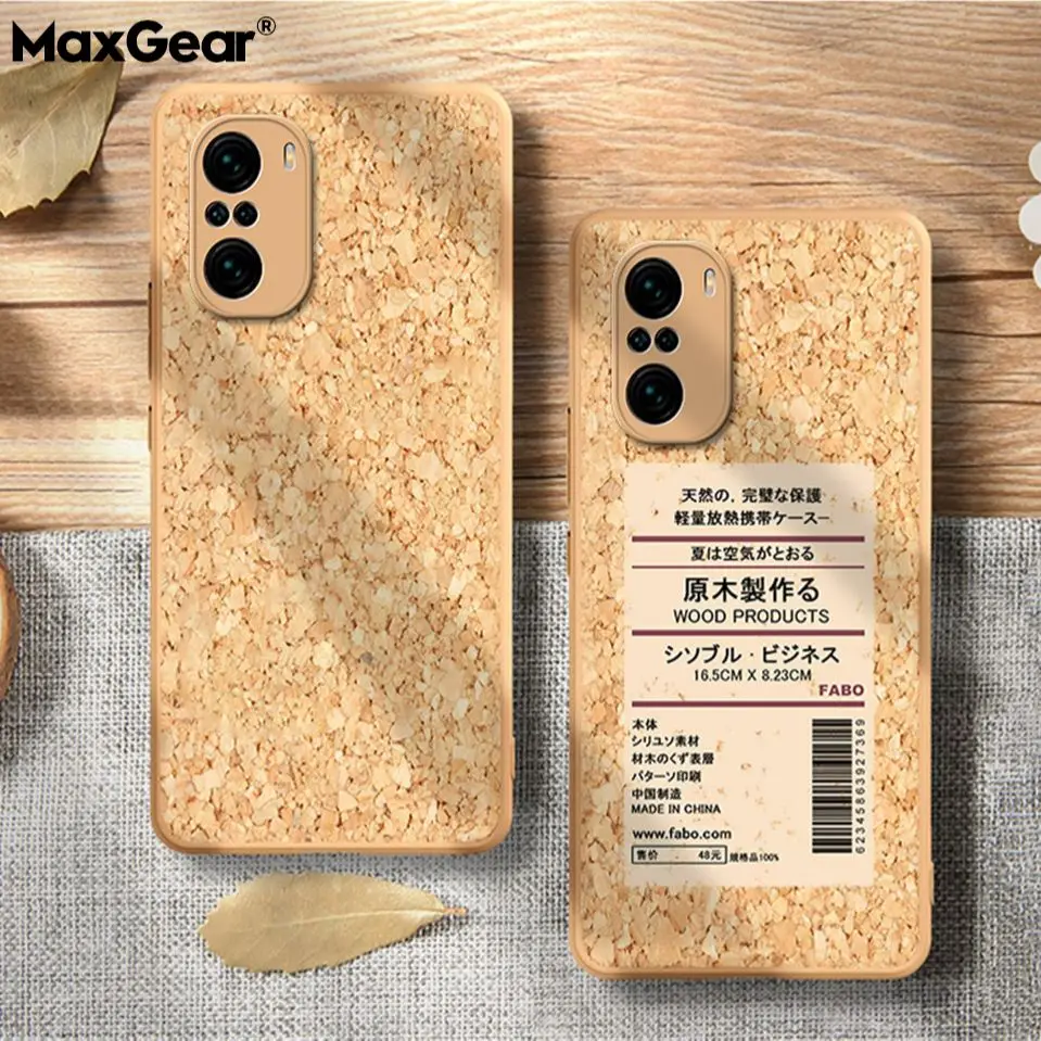 Luxury Cork Wood Cooling Case For Xiaomi Mi 10 11 Lite F2 F3 Redmi Note 10 Pro 5G K30 K40 Shockproof Soft Silicone Label Cover
Luxury Cork Wood Cooling Case For Xiaomi Mi 10 11 Lite F2 F3 Redmi Note 10 Pro 5G K30 K40 Shockproof Soft Silicone Label Cover