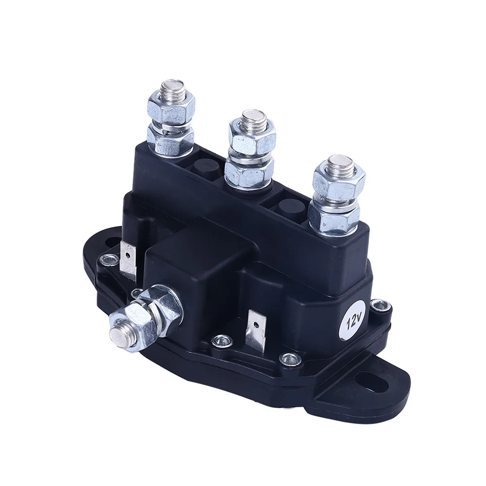 Auto Threaded Studs 6 Terminals 5/16 Inch-24 12V Reversing Polarity Contactor Relay Winch Motor Reversing Solenoid Switch
Auto Threaded Studs 6 Terminals 5/16 Inch-24 12V Reversing Polarity Contactor Relay Winch Motor Reversing Solenoid Switch