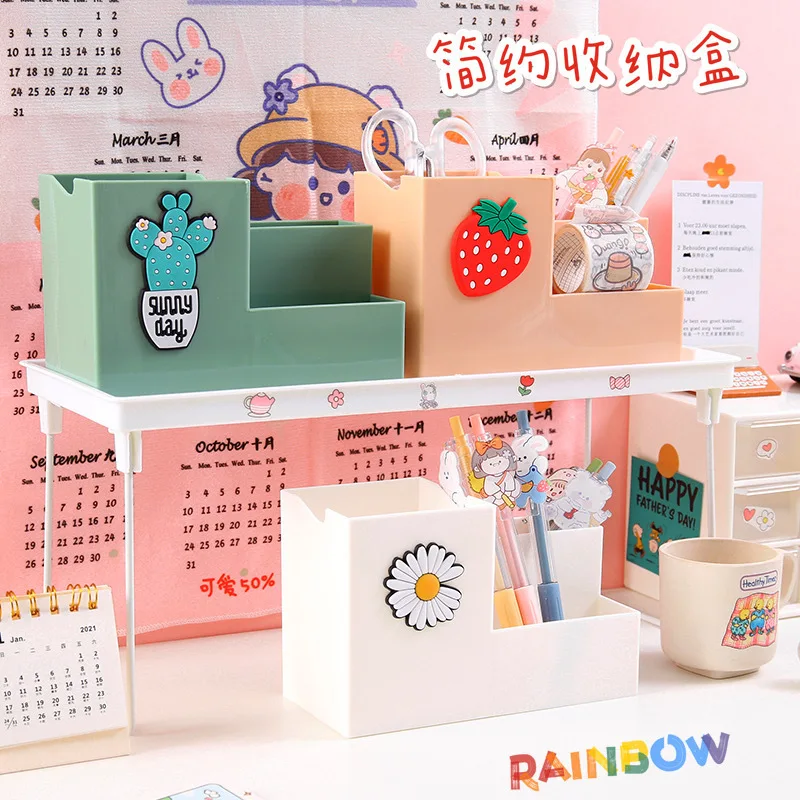 Cartoon Desktop Pencil Pen Organizer Sundries Case Remote Control Storage Box Desk Office School Stationery Holder Collection
Cartoon Desktop Pencil Pen Organizer Sundries Case Remote Control Storage Box Desk Office School Stationery Holder Collection