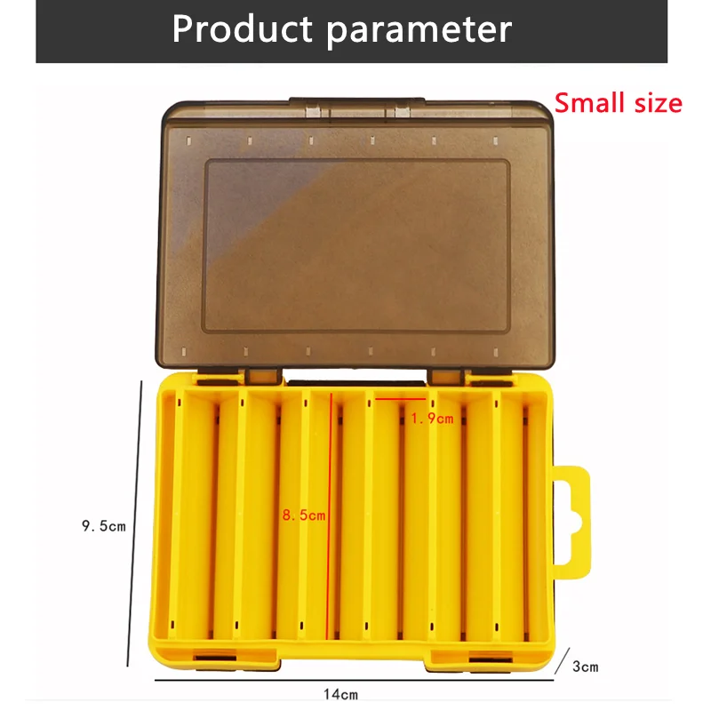 Fishing bait box transparent visible plastic fishing tackle box large capacity bait storage box tool accessories
Fishing bait box transparent visible plastic fishing tackle box large capacity bait storage box tool accessories
