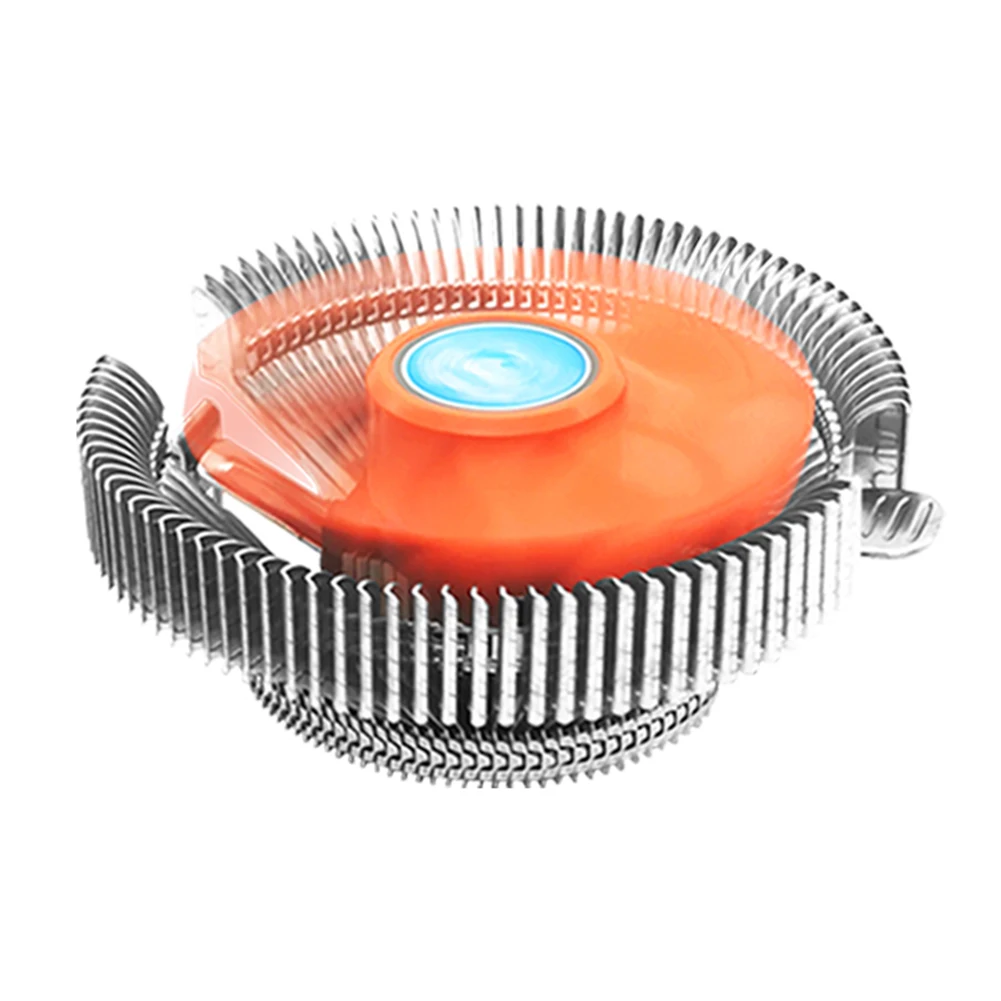 CPU Cooler Multi-platform Silent Cooler Thin CPU Air Cooler With Blades 100mm Silent Fan Aluminum Fin Suitable For AMA LGA
CPU Cooler Multi-platform Silent Cooler Thin CPU Air Cooler With Blades 100mm Silent Fan Aluminum Fin Suitable For AMA LGA
