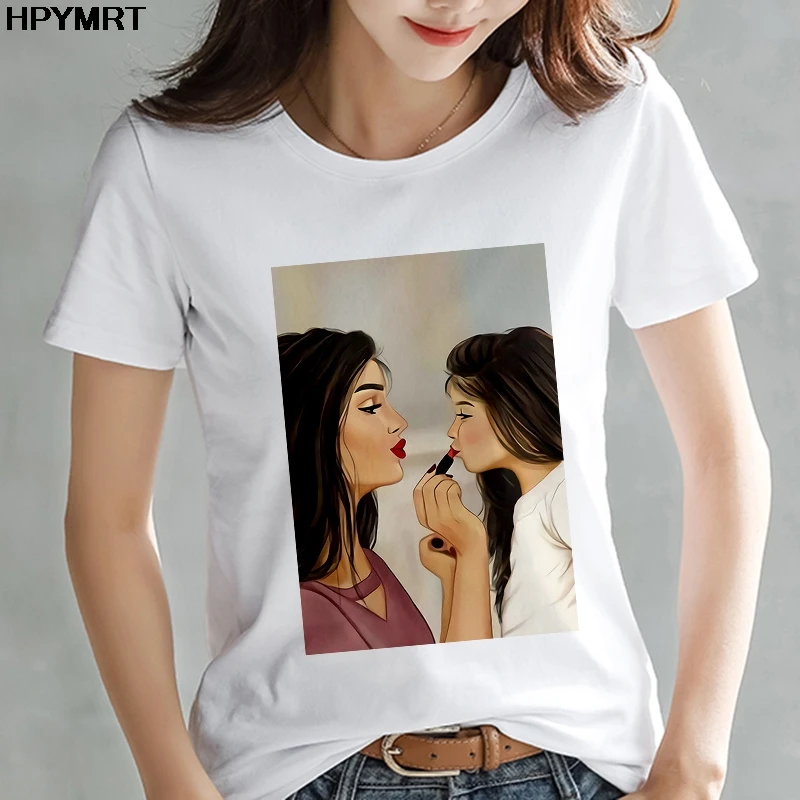 Новая модная женская футболка для мамы и дочки, ulzzang, Повседневная футболка, harajuku kawaii, футболка, женская уличная футболка
Новая модная женская футболка для мамы и дочки, ulzzang, Повседневная футболка, harajuku kawaii, футболка, женская уличная футболка