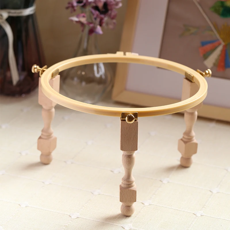 Hoop Stand Wood DIY Cross Stitch Hoop Set Embroidery Ring Frame Portable Embroidery Tools 40cm sewing accessories
Hoop Stand Wood DIY Cross Stitch Hoop Set Embroidery Ring Frame Portable Embroidery Tools 40cm sewing accessories