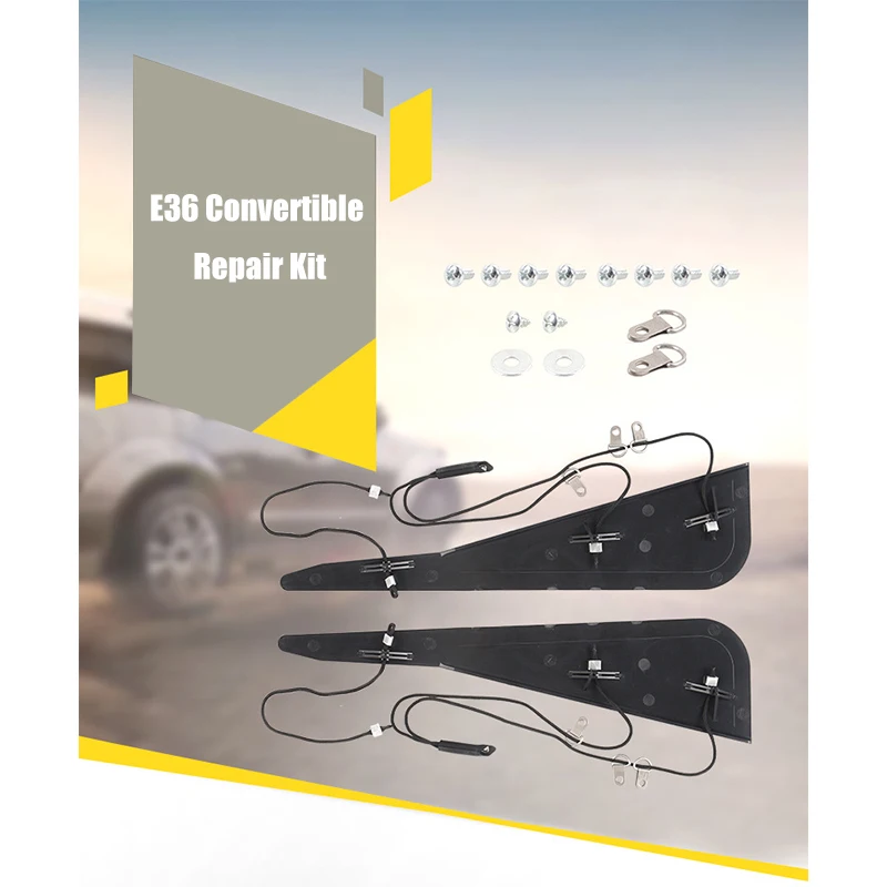 Suitable for BMW E46 repair kit convertible top C-pillar repair kit M3 98-06 54317135351
Suitable for BMW E46 repair kit convertible top C-pillar repair kit M3 98-06 54317135351