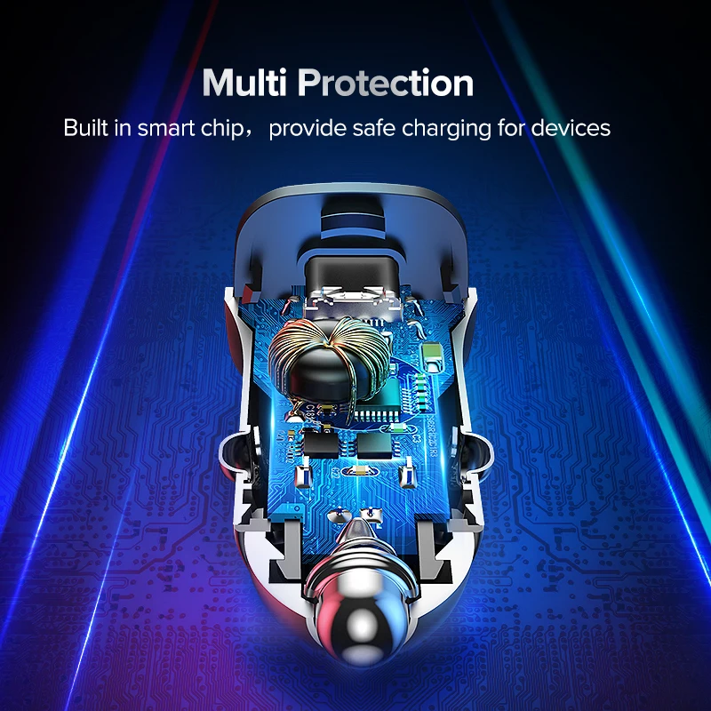 Ugreen Quick Charge 4.0 3.0 USB Car Charger for Xiaomi Huawei QC4.0 QC3.0 PD 18W Car Charging for iPhone 12 11 Pro PD Charger
Ugreen Quick Charge 4.0 3.0 USB Car Charger for Xiaomi Huawei QC4.0 QC3.0 PD 18W Car Charging for iPhone 12 11 Pro PD Charger