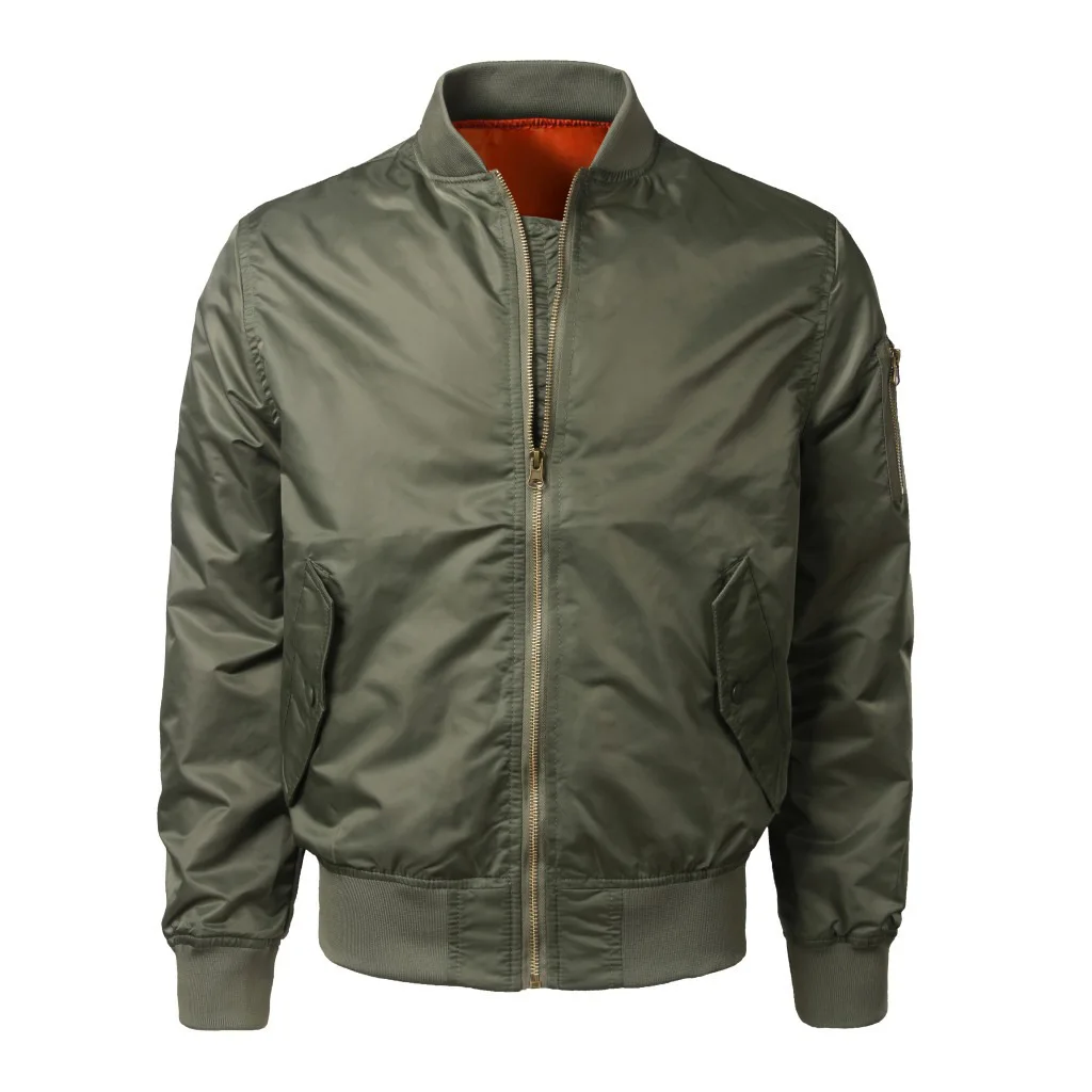 MA1 Men's Warm Casual Jacket Cotton Jacket Men's Autumn And Winter Youth New Product Stand-up Collar Fashion Air Uniform
MA1 Men's Warm Casual Jacket Cotton Jacket Men's Autumn And Winter Youth New Product Stand-up Collar Fashion Air Uniform