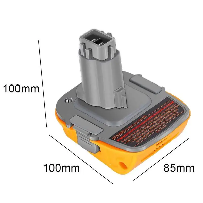 Battery Adapter For Dewalt 18V 20V Lithium Battery to Nickel Batterie For XR DC DW Series Converter Tool USB Charger Accessories
Battery Adapter For Dewalt 18V 20V Lithium Battery to Nickel Batterie For XR DC DW Series Converter Tool USB Charger Accessories