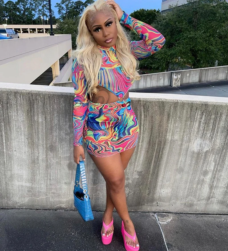 Женское облегающее мини-платье, облегающее платье с длинным рукавом, поясом и вырезом на талии, платье с открытой спиной, уличная одежда, осень 2021 
Женское облегающее мини-платье, облегающее платье с длинным рукавом, поясом и вырезом на талии, платье с открытой спиной, уличная одежда, осень 2021