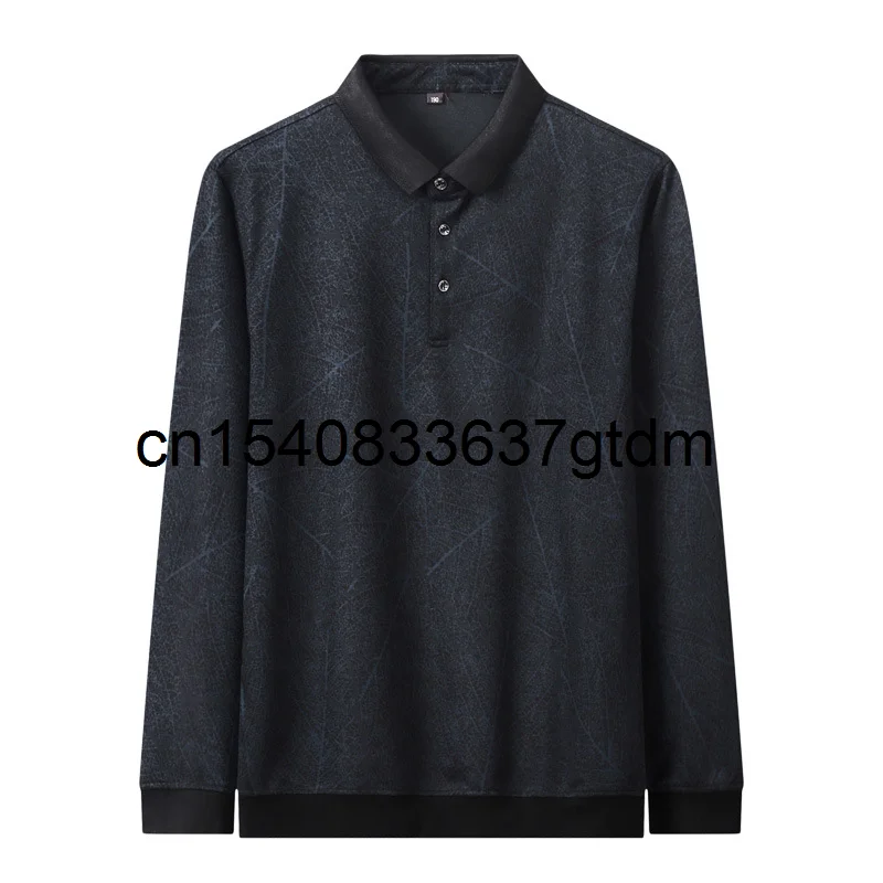 Autumn new men's fattening plus size long sleeve t-shirt men's fat business casual Lapel printed long sleeve top
Autumn new men's fattening plus size long sleeve t-shirt men's fat business casual Lapel printed long sleeve top