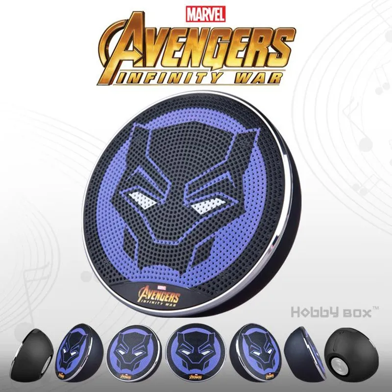Marvel Outdoor Home heavy bass small steel gun mobile Universal Mini Computer Panther Small Stereo
Marvel Outdoor Home heavy bass small steel gun mobile Universal Mini Computer Panther Small Stereo