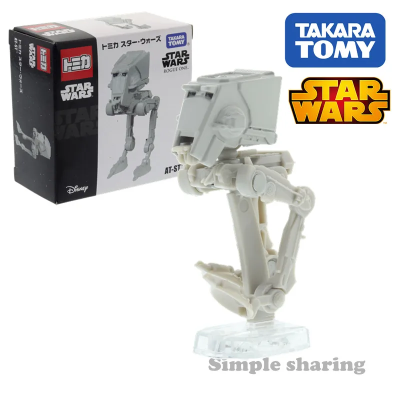 Takara Tomy Tomica TSW 07 Disney Star Wars At St машина литья под давлением Горячая металлическая