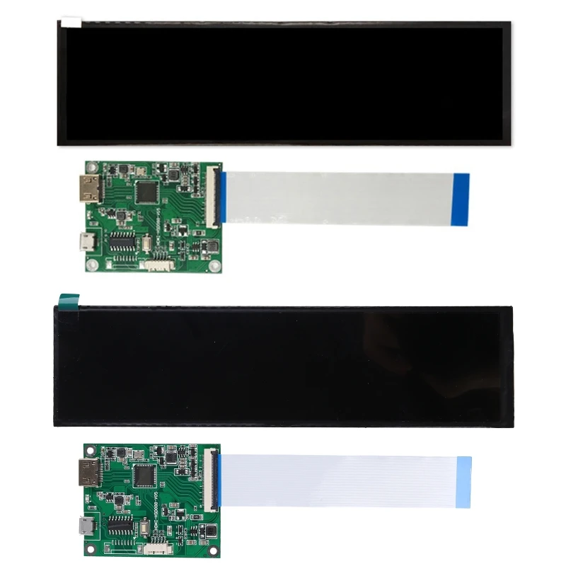 H052 Computer IPS LCD Screen 1920x480 LCD Display and Driver Board Model CPU LCD Display Plus a Set of Mipi Driver Board
H052 Computer IPS LCD Screen 1920x480 LCD Display and Driver Board Model CPU LCD Display Plus a Set of Mipi Driver Board