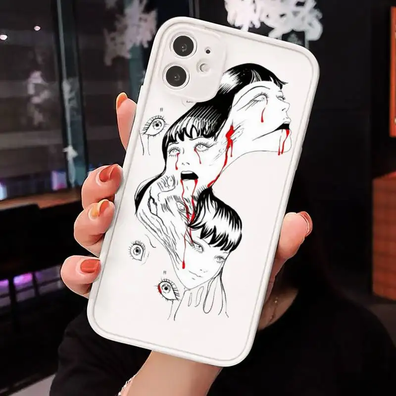 Junji Ito Tees Horror Anime Phone Case matte transparent For iphone 7 8 11 12 plus mini x xs xr pro max cover
Junji Ito Tees Horror Anime Phone Case matte transparent For iphone 7 8 11 12 plus mini x xs xr pro max cover