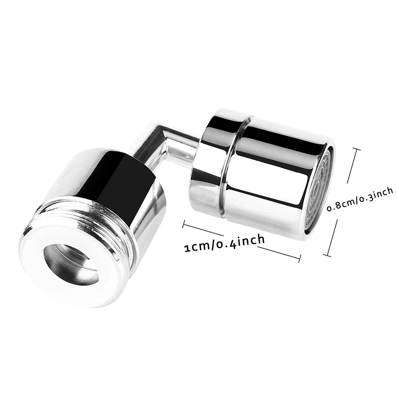 Universal Tap Aerator 720 Rotation Splash-Proof Swivel Water Saving Faucet Bathroom Basin Lengthen Extender Kitchen Accessories
Universal Tap Aerator 720 Rotation Splash-Proof Swivel Water Saving Faucet Bathroom Basin Lengthen Extender Kitchen Accessories