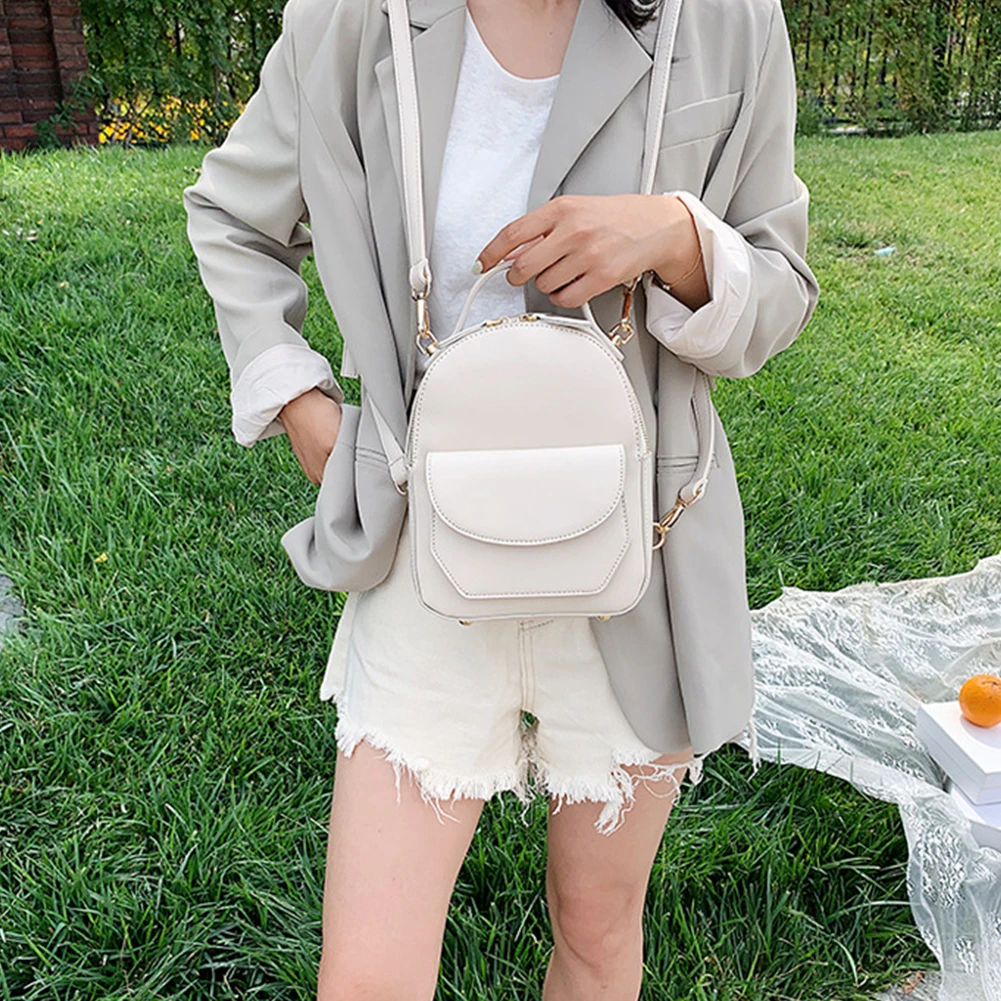 Gifts Dating Outdoor Travel Upper Handle Shopping PU Leather Women Backpack Daily Lady Solid Mini Shoulder Bag Simple Fashion
Gifts Dating Outdoor Travel Upper Handle Shopping PU Leather Women Backpack Daily Lady Solid Mini Shoulder Bag Simple Fashion