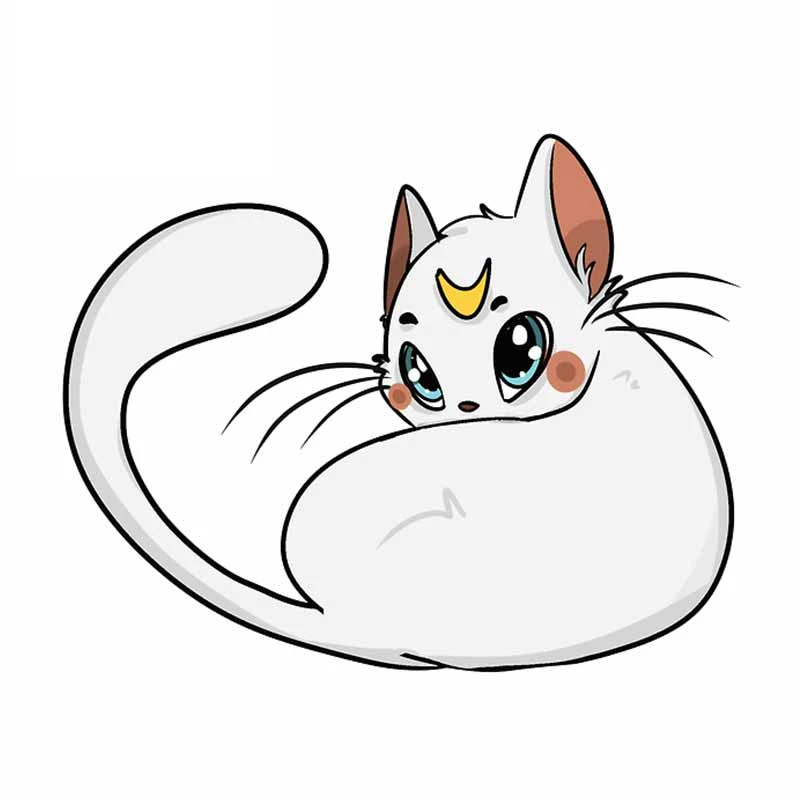 Funny Sailor Moon Cat Car Decal Bumper Window Vinyl Car Sticker Personality for Skateboard Suitcase VAN RV SUV Waterproof12*13cm
Funny Sailor Moon Cat Car Decal Bumper Window Vinyl Car Sticker Personality for Skateboard Suitcase VAN RV SUV Waterproof12*13cm