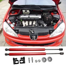 For Peugeot 206 206CC GTi 180 RC 1998-2016 Front Hood Bonnet Modify Gas Struts Shock Rods Lift Supports Piston Hydraulic Dampers