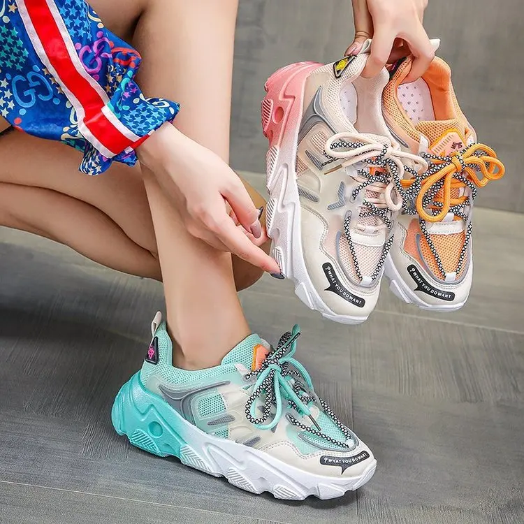 Platform shoes women's net surface breathable casual shoes women's 2021 new versatile breathable sneaker soft shoes
Platform shoes women's net surface breathable casual shoes women's 2021 new versatile breathable sneaker soft shoes
