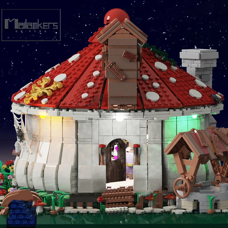 Mailackers Creative Architecture City Mushroom House Building Blocks With Lights Friends Villa Castle Bricks Toys For Children
Mailackers Creative Architecture City Mushroom House Building Blocks With Lights Friends Villa Castle Bricks Toys For Children