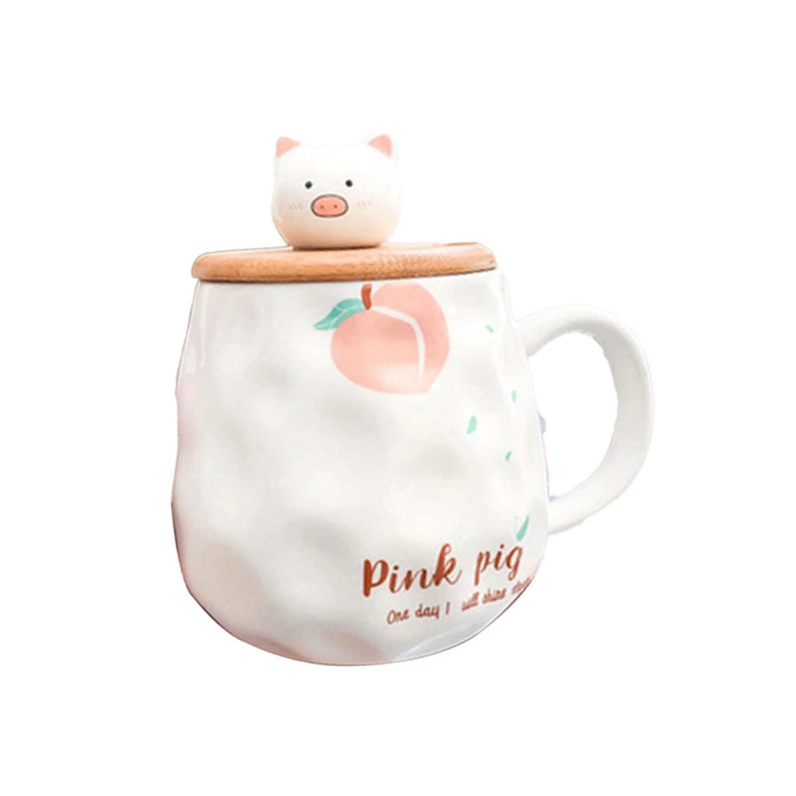 Cute Cartoon Mug Frosted Ceramic Cup with Wooden Lid Creative Gifts Suitable for Home Office Restaurant TWEL889
Cute Cartoon Mug Frosted Ceramic Cup with Wooden Lid Creative Gifts Suitable for Home Office Restaurant TWEL889