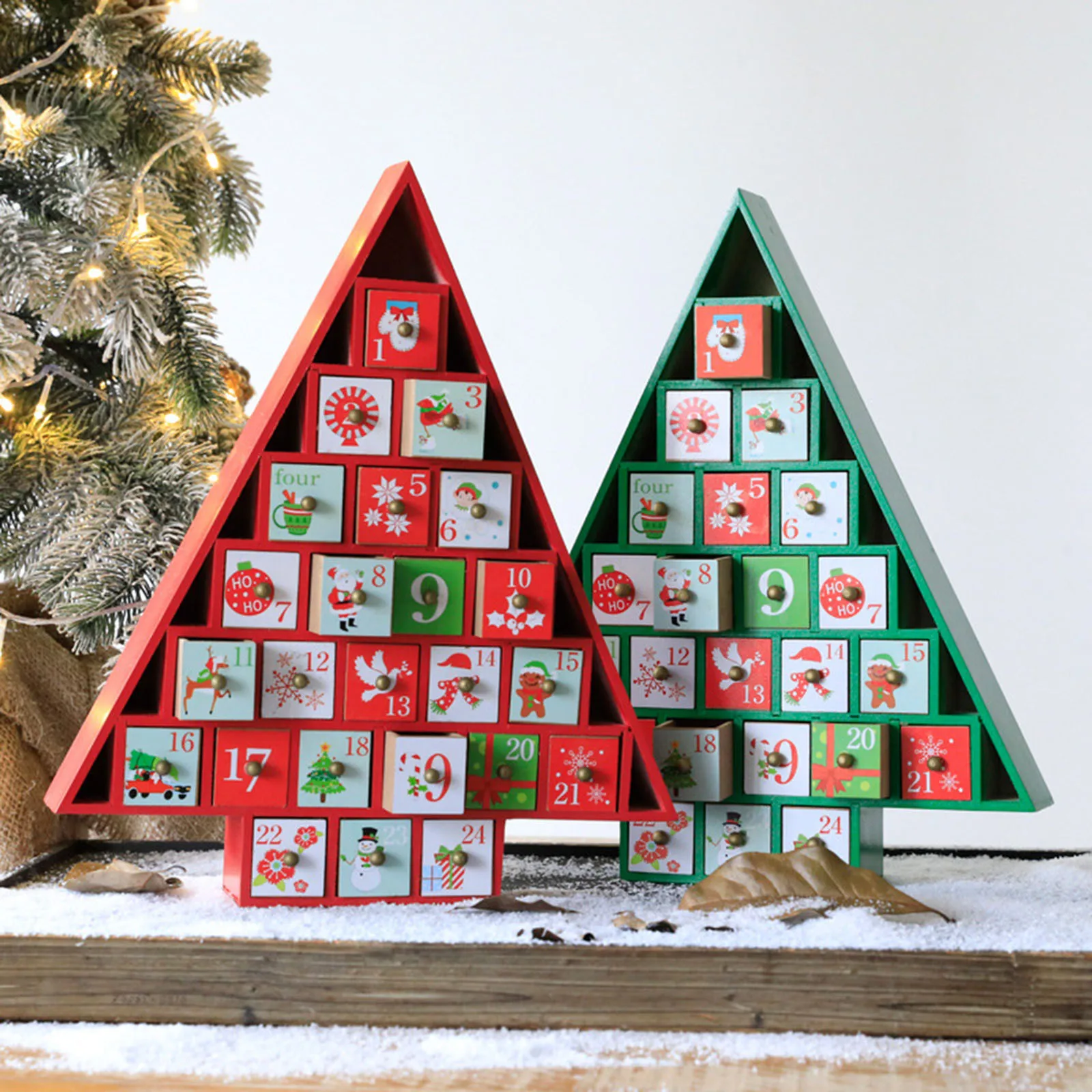 Wooden Calendar Decoration Xmas Ornaments Long-term Use Christmas Decorations Pendant Festival Supplies Gift
Wooden Calendar Decoration Xmas Ornaments Long-term Use Christmas Decorations Pendant Festival Supplies Gift