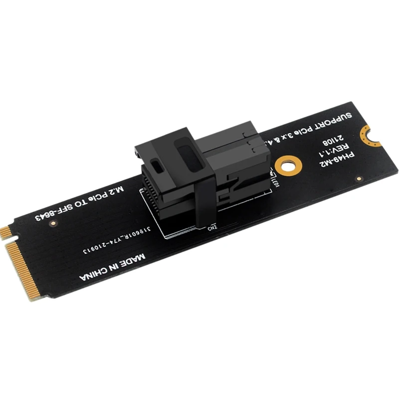 M. 2 NVME to U2 Adapter Card M. 2 NGFF Mkey Pciex4 to SFF8643 SFF8639 Extended Riser Card Support M. 2 NVME Protocol
M. 2 NVME to U2 Adapter Card M. 2 NGFF Mkey Pciex4 to SFF8643 SFF8639 Extended Riser Card Support M. 2 NVME Protocol