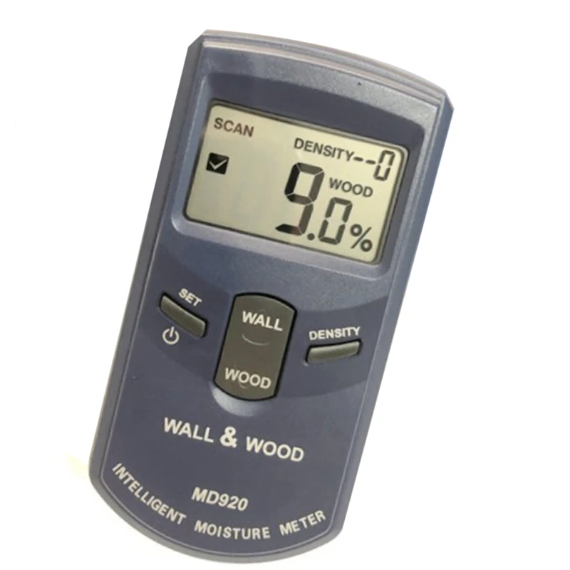 MD920 Digital Inductive Wall and Wood Moisture Meter Inductive Hygrometer Digital Humidity Tester Damp Detector
MD920 Digital Inductive Wall and Wood Moisture Meter Inductive Hygrometer Digital Humidity Tester Damp Detector