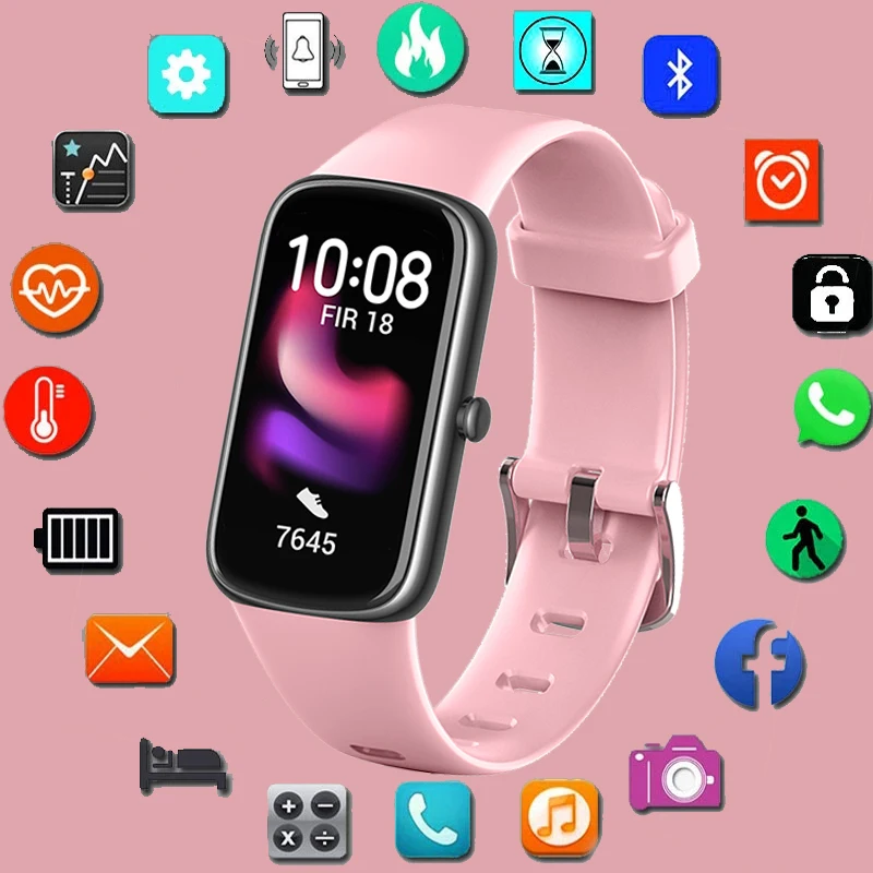 Новинка 2022, ультратонкие женские умные часы с квадратным циферблатом, фитнес-трекер с индивидуальным циферблатом, спортивные водонепрониц... 
Новинка 2022, ультратонкие женские умные часы с квадратным циферблатом, фитнес-трекер с индивидуальным циферблатом, спортивные водонепрониц...