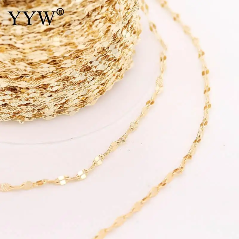 5m/lot Brass Gold Color Metal Ball Bead Chains For DIY Necklaces Jewelry Making Findings Accessories Wedding Party Decoration 
5m/lot Brass Gold Color Metal Ball Bead Chains For DIY Necklaces Jewelry Making Findings Accessories Wedding Party Decoration