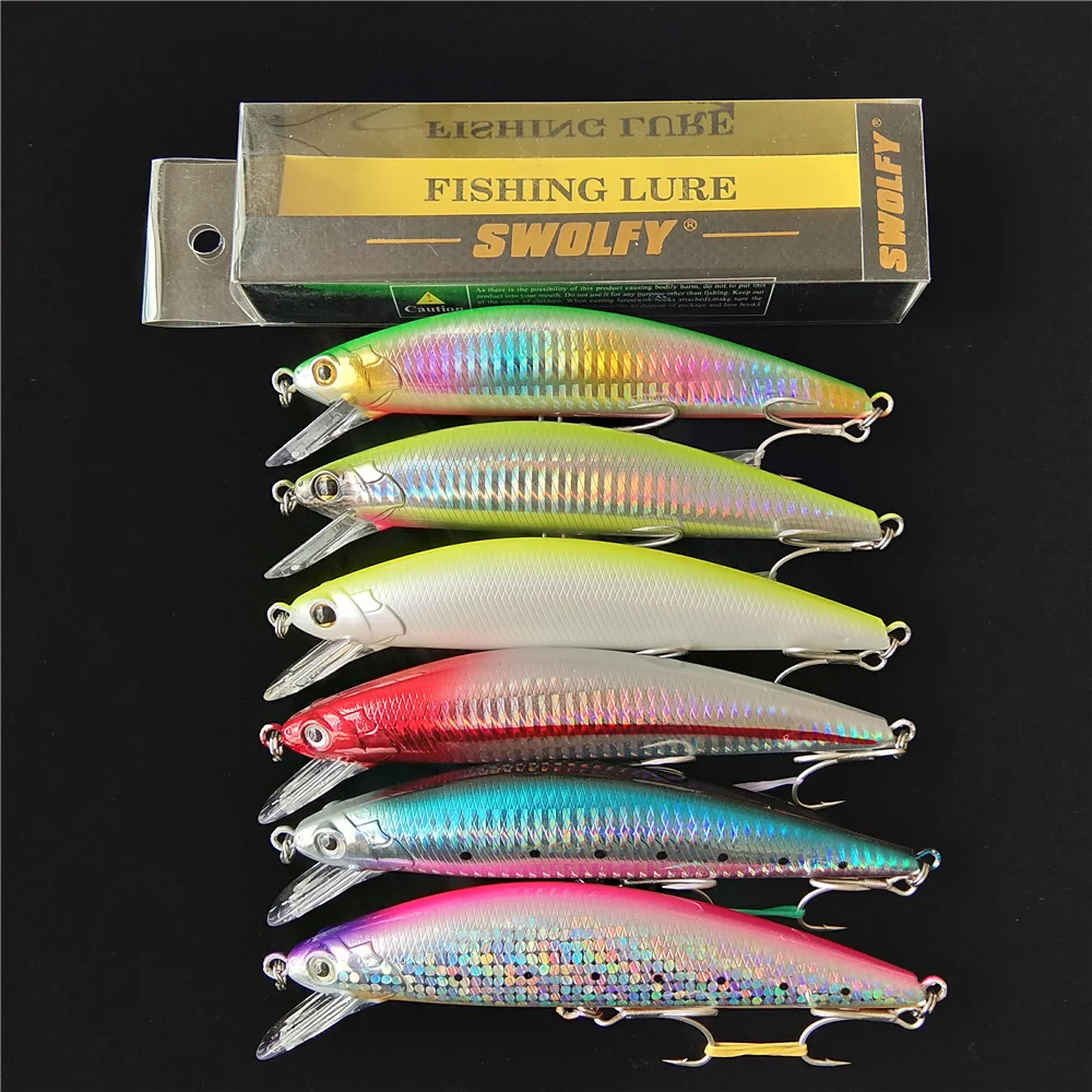 Swolfy 6pcs 140mm 60g Sinking Minnow Wobbler Fishing Lure Hard Plastic Minnow Big Weigth Crankbait Bass Pike Bait Fishing Tackle
Swolfy 6pcs 140mm 60g Sinking Minnow Wobbler Fishing Lure Hard Plastic Minnow Big Weigth Crankbait Bass Pike Bait Fishing Tackle