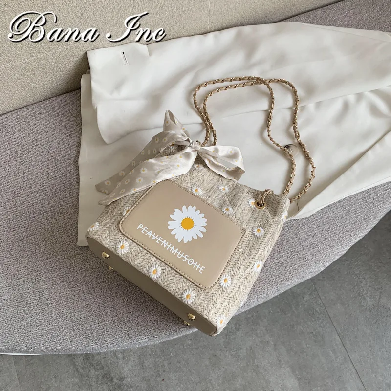 Women Bag Straw Woven Female Bag 2021 New Women Messenger Bag Fashion Shoulder Bag Small Bucket Bag
Women Bag Straw Woven Female Bag 2021 New Women Messenger Bag Fashion Shoulder Bag Small Bucket Bag