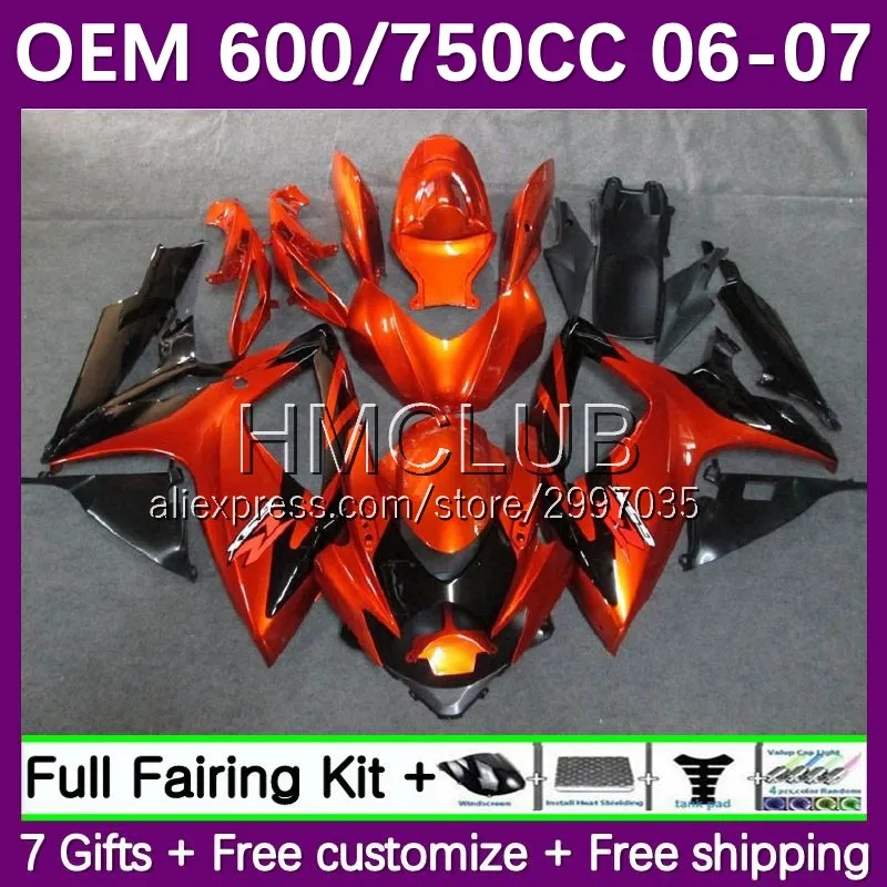 Инъекция K6 для SUZUKI GSXR 600CC 600 750 CC GSXR750 13No.20 GSXR600 GSXR-600 2006 2007, оранжевая Мерцающая деталь 06 07 обтекатель OEM
Инъекция K6 для SUZUKI GSXR 600CC 600 750 CC GSXR750 13No.20 GSXR600 GSXR-600 2006 2007, оранжевая Мерцающая деталь 06 07 обтекатель OEM