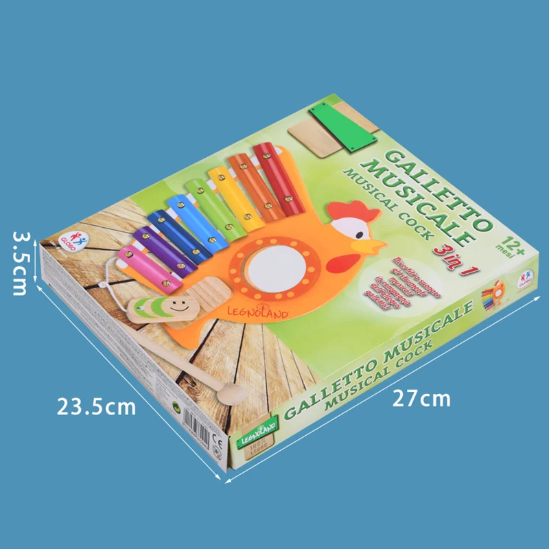 3 in 1 Wooden Toys For Children Cartoon Early Educational Xylophone Wisdom Toys Gifts Juguetes 8-Note Music Instrument Gift
3 in 1 Wooden Toys For Children Cartoon Early Educational Xylophone Wisdom Toys Gifts Juguetes 8-Note Music Instrument Gift