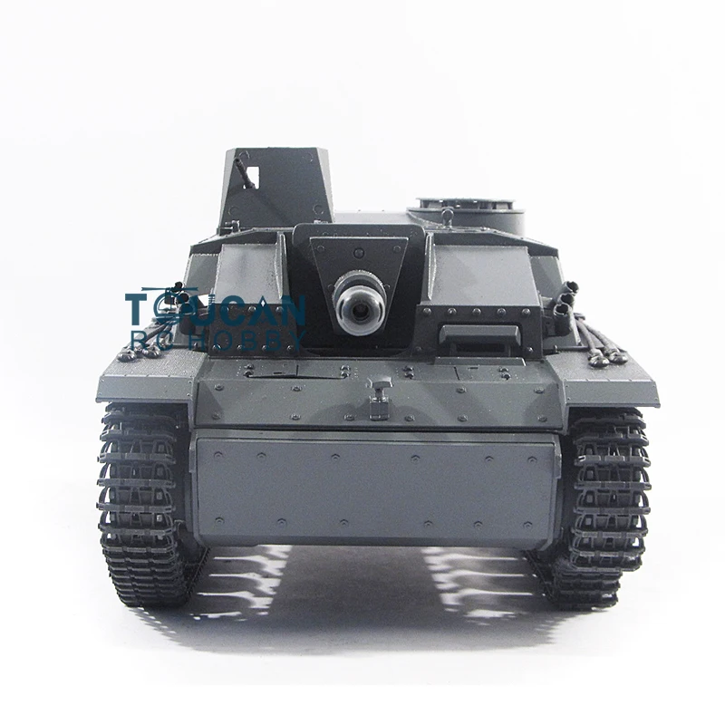 US Stock 100% Metal Mato 1/16 Stug III RC Tank Infrared Barrel Recoil Grey Color 1226 RTR TH00669-SMT1
US Stock 100% Metal Mato 1/16 Stug III RC Tank Infrared Barrel Recoil Grey Color 1226 RTR TH00669-SMT1